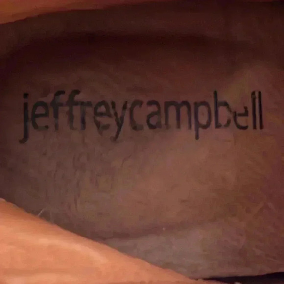 JEFFREY CAMPBELL Orwell Black Slip On Adjustable Ankle Booties Size 11 - Picture 8 of 9